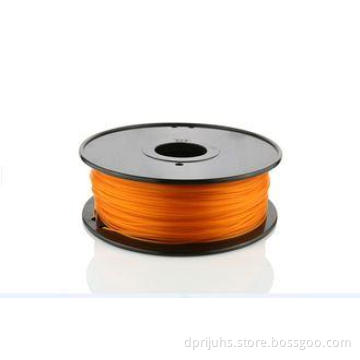 RoHs 3D Printing Filament 3MM ABS Filament Orange For 3D El